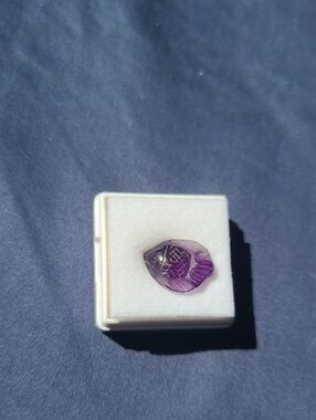 Amethyst Carved Fish